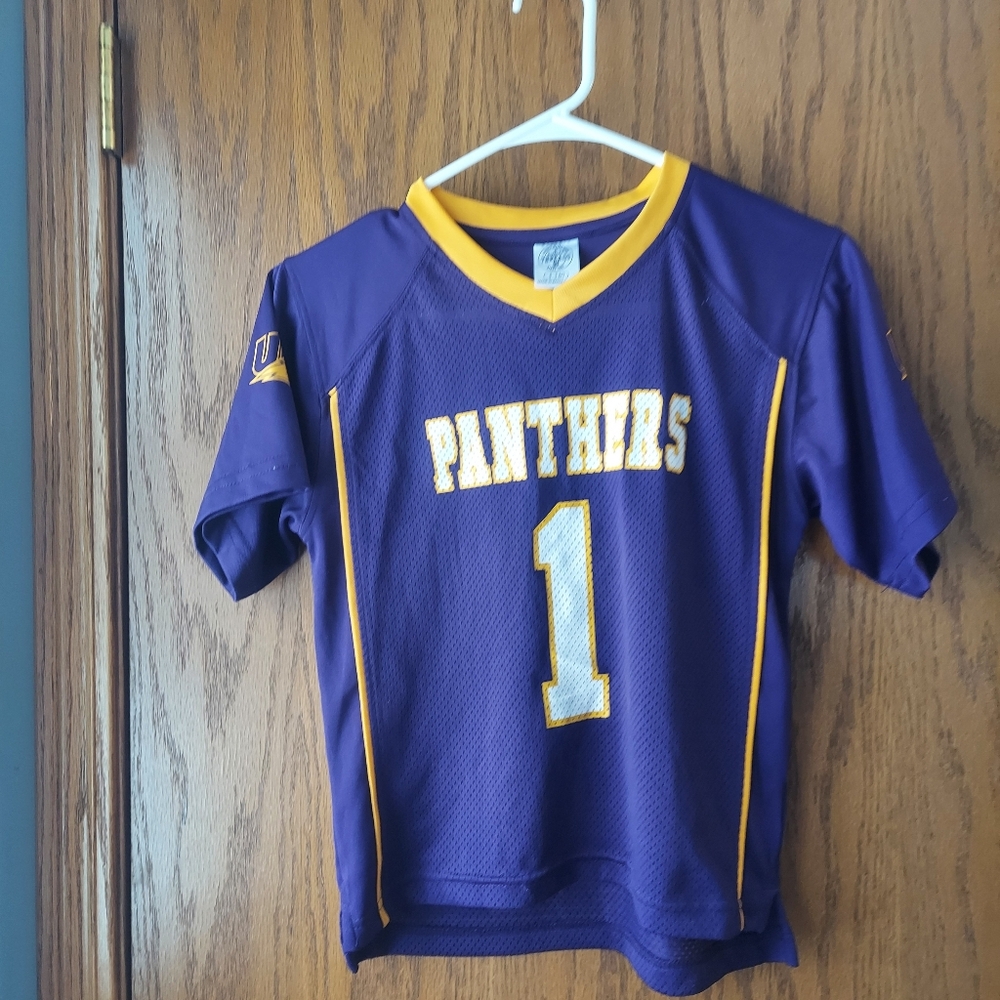 Rivalry Threads Kids Purple and Gold Panthers Jersey